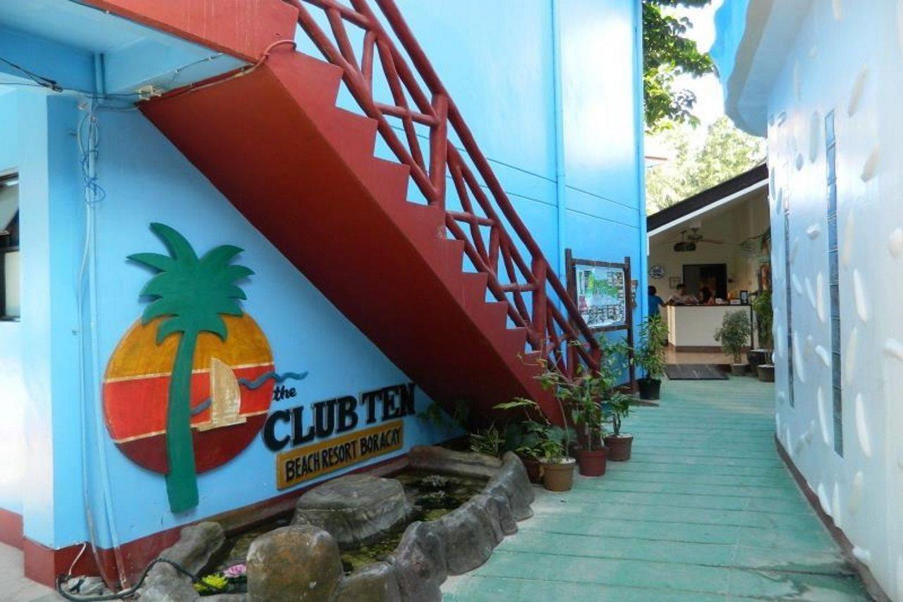 Balabag  长滩岛十大海滩俱乐部酒店 外观 照片